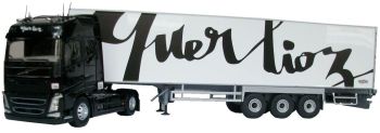 ELI116240 - VOLVO FH4 Globetrotter 4x2 con semirrefrigerador de 3 ejes CHERREAU Querlioz