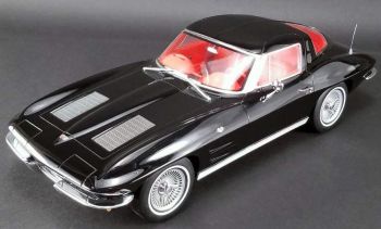 GTSUS010 - CHEVROLET Corvette 1963 negro