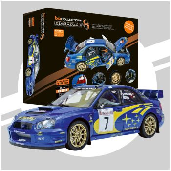 IXC.SUB.FK - SUBARU Impreza #7 Rallye de Monte Carlo 2003 - P.SOLDBERG / P.MILLS - KIT COMPLETO 859 piezas