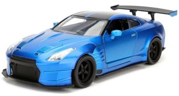 JAD98271 - NISSAN GT-R R35 Ben Sopra 2009 azul metalizado de Brian de la película Fast And Furious 6