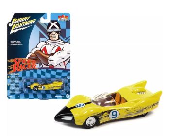 JLPC007-D - Racer X Shooting Star #9 amarillo - SPEED RACER - de la serie POP CULTURE 2022 en blister