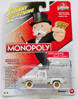 JLPK011-D-BLANC - DODGE Midnight Express 1978 Blanco - MONOPOLY - de la gama POP CULTURE 2023 en blister