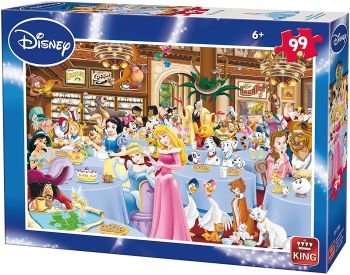 KING05178A - Puzzle 99 piezas fiesta hora del té DISNEY