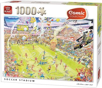 KING05546 - Puzzle 1000 piezas estadio de futbol