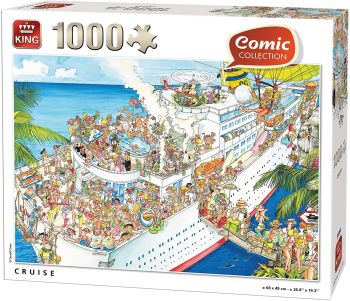 KING55888 - Puzzle 1000 Piezas El Crucero