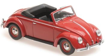 MXC940052131 - VOLKSWAGEN Escarabajo descapotable abierto 1950 rojo