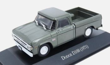 MAGMEXD100 - DODGE D100 1971 Verde oscuro