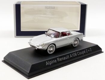 NOREV517821 - ALPINE RENAULT A108 Coupé 2+2 1961 gris plata