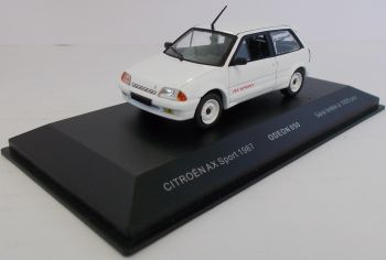 ODE050 - CITROEN AX Sport 1987 blanco limitada a 1000 ejemplares