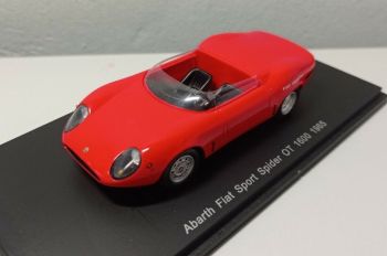 SPAS1319 - ABARTH Fiat Sport Spider OT 1600 1965 rojo