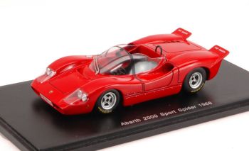 SPAS1329 - ABARTH 2000 Sport Spider 1968 Rosso