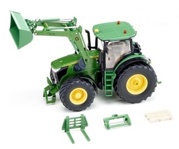 SIK6792 - JOHN DEERE 7310R con cargador Controlado por radio mediante aplicación Bluetooth (sin mando a distancia)