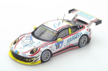 SPASG324 - PORSCHE 911 GT3 R #59 Manthey Racing 24h Nurburgring 2017 S.Smith/ R.Walls/ H.Proczyk/ S.Müller - Edición limitada a 300 ejemplares.