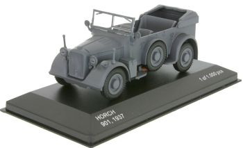 WBX257 - HORCH 901 cabriolet 1937 versión militar gris